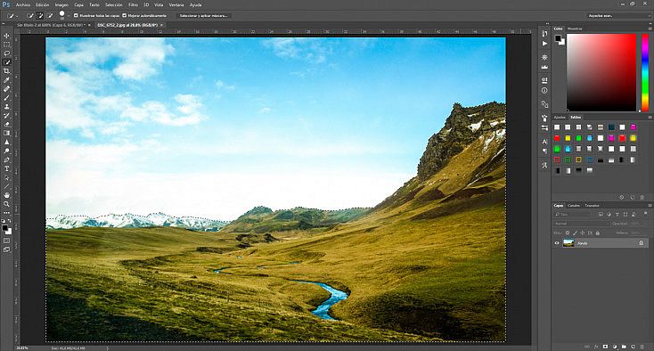 Perfil Elearning presenta el curso Fundamentos de Adobe Photoshop