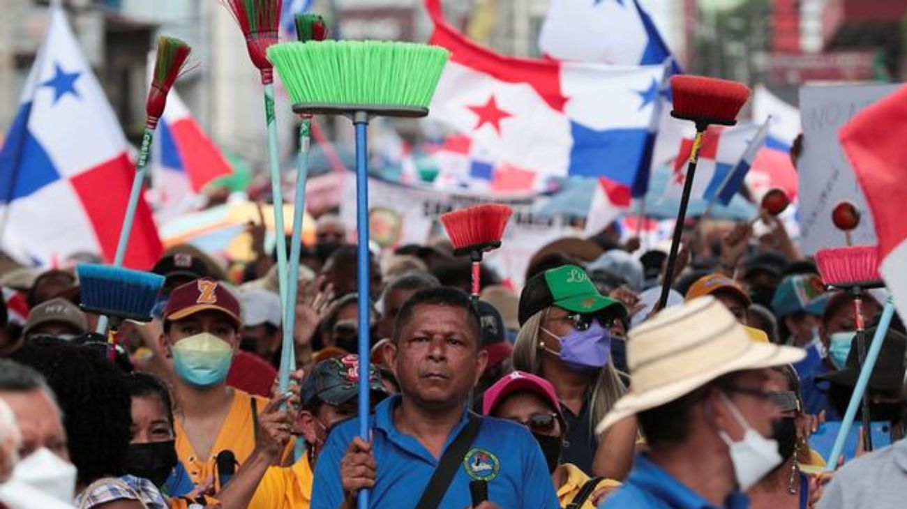 Panamá intenta frenar las protestas