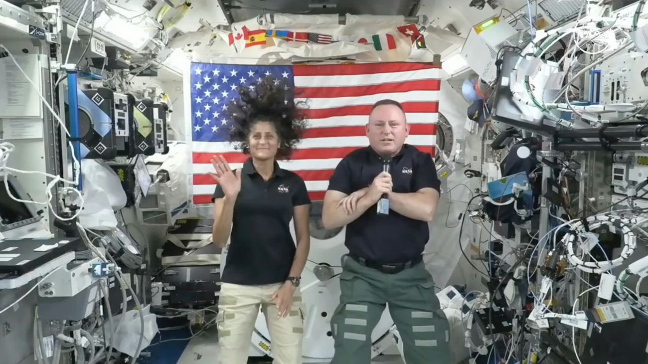 La NASA reveló el duro pronóstico de los astronautas varados en el espacio dentro la nave Starliner