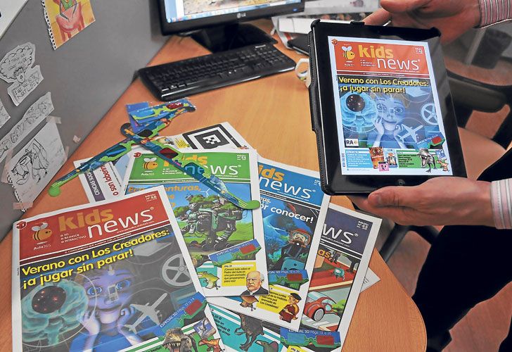 Llega 'Kids News', el periódico interactivo para aprender con realidad aumentada