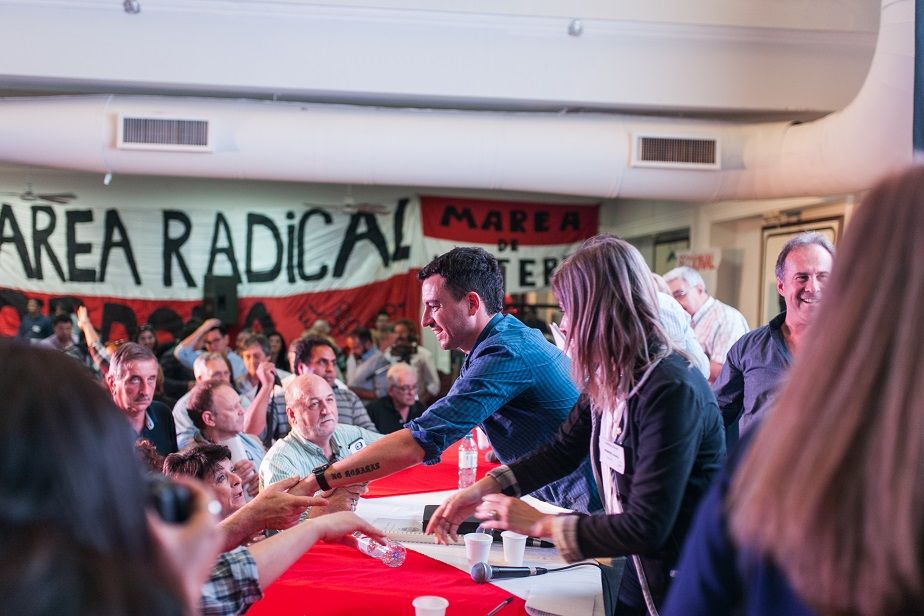 Rodrigo de Loredo asumió en el Congreso Provincial de la UCR junto a la cúpula de Cambiemos