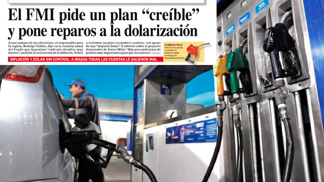El Gobierno acuerda importar diez barcos para asegurar el suministro de nafta en surtidores