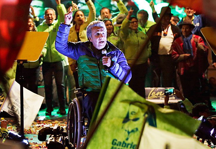 Vota Ecuador: el candidato de Correa busca un alivio para la izquierda regional