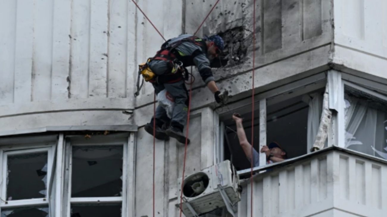 Rusia denunció un ataque con drones contra un edificio de Moscú, pero lejos del Kremlin