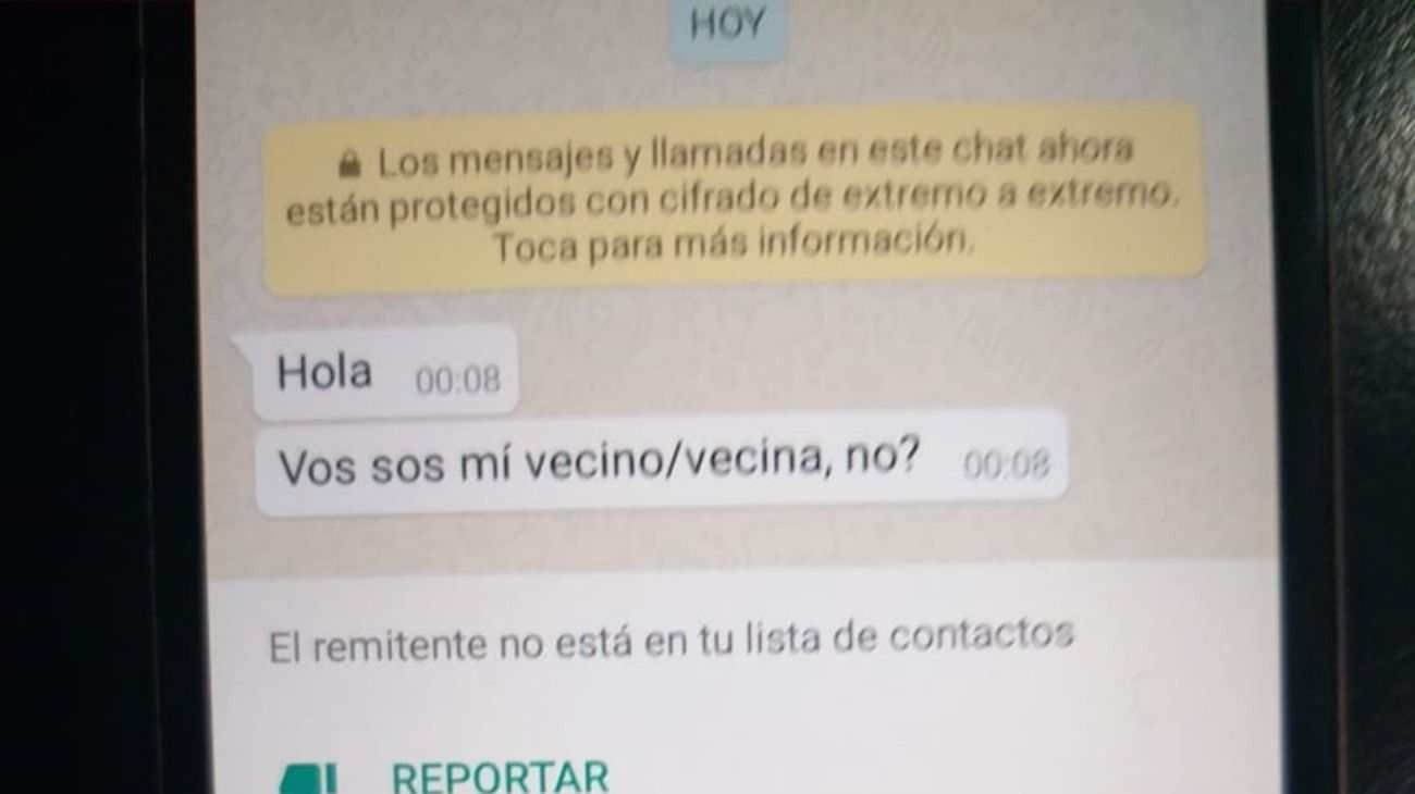 "El vecino de número": el viral de Whatsapp que pone en riesgo la privacidad
