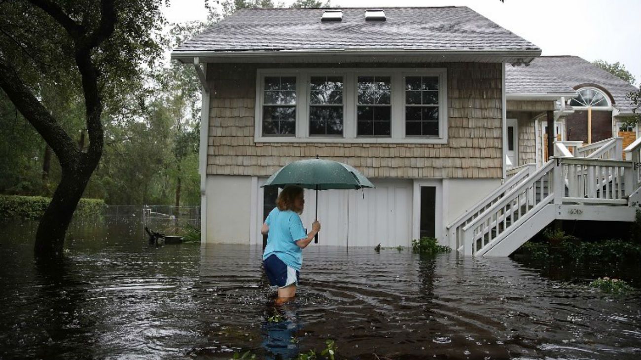 Huracán Florence: destrozos, inundaciones y al menos 7 víctimas fatales