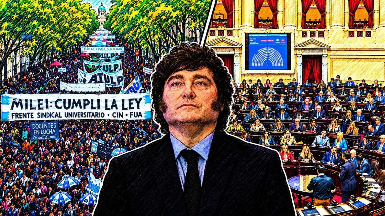Día 1041: El palacio, la calle, y la suerte de Milei