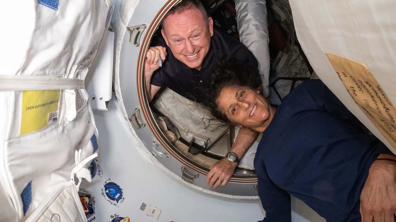 Los devastadores efectos de 286 días en el espacio: así regresaron los astronautas de la NASA