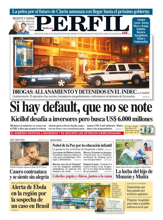 Si hay default, que no se note