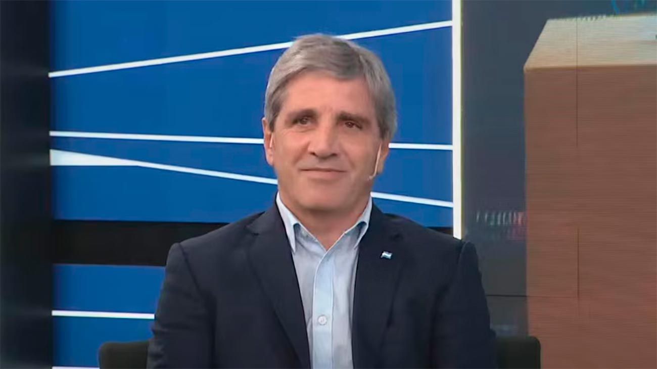 Luis Caputo: "El tipo de cambio no está atrasado y no va a pasar nada el 27 de octubre"