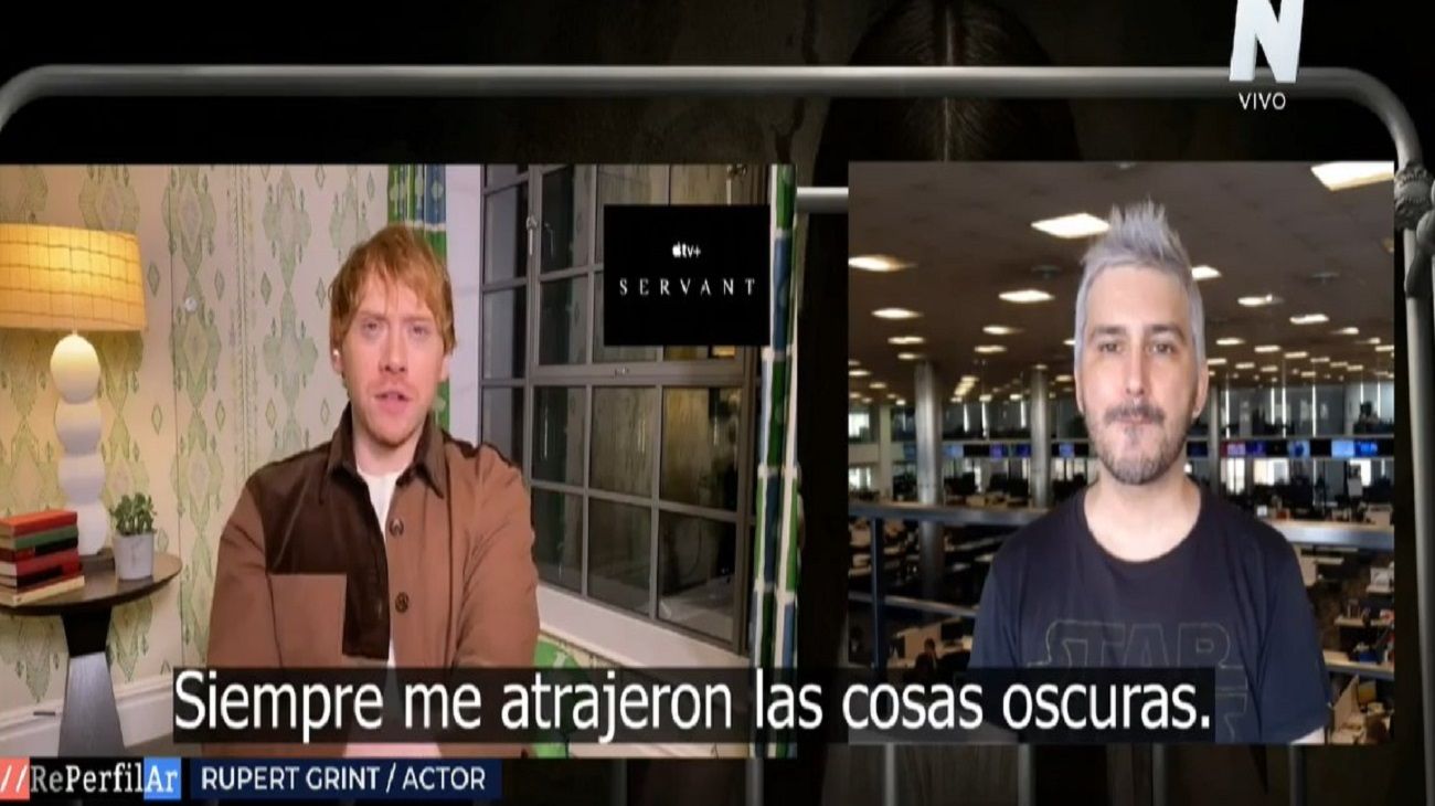 Rupert Grint habló sobre su rol en Servant, la nueva serie de terror de Apple TV+