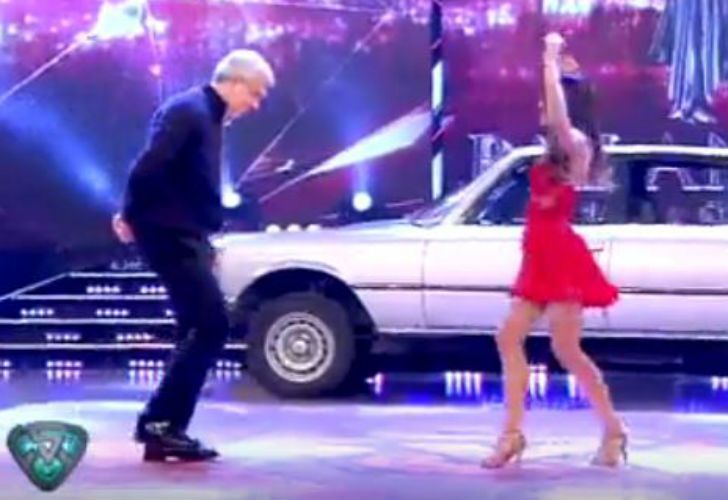 Domínguez se distendió de los cruces con Aníbal F. bailando en ShowMatch
