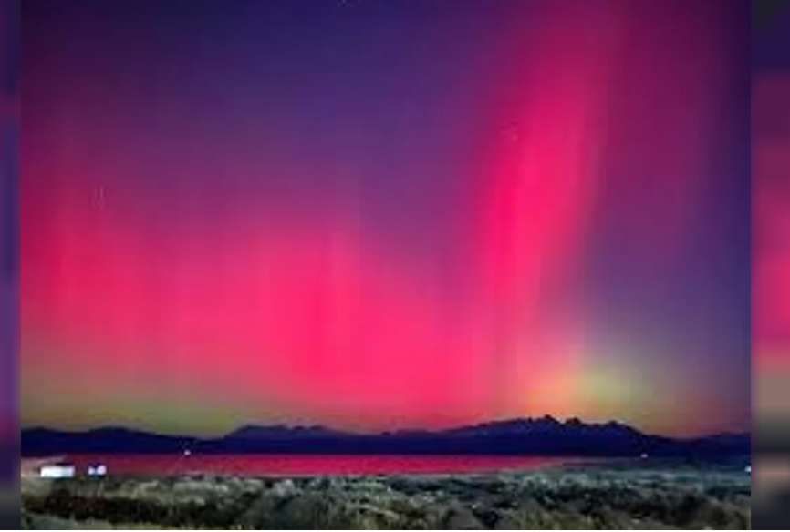 Un espectáculo en el cielo: podrían verse auroras australes en la Patagonia este lunes