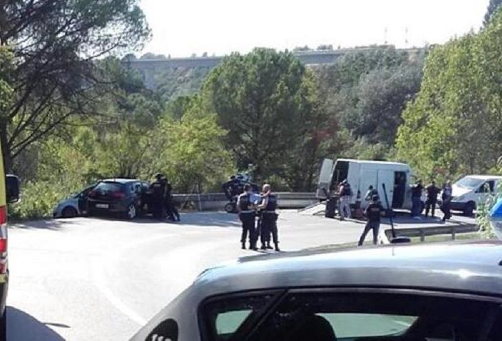 Abatieron al autor del atentado en Barcelona