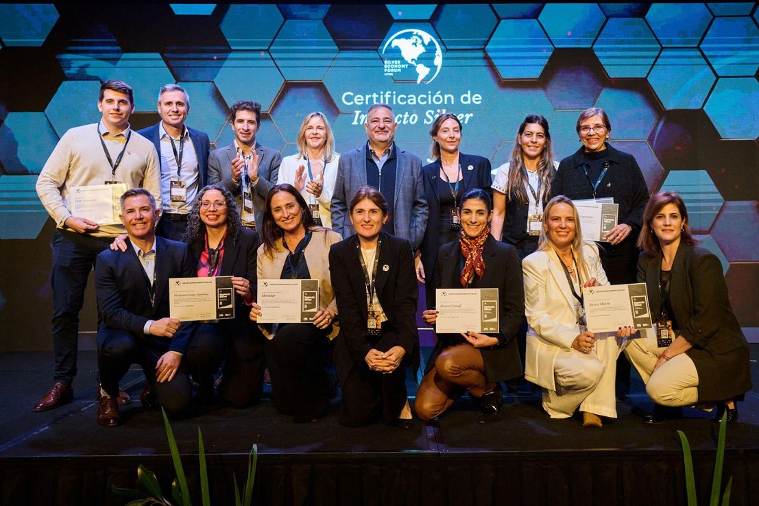 Movistar Argentina es premiada con el Sello Plateado por impacto multigeneracional e inclusión etaria