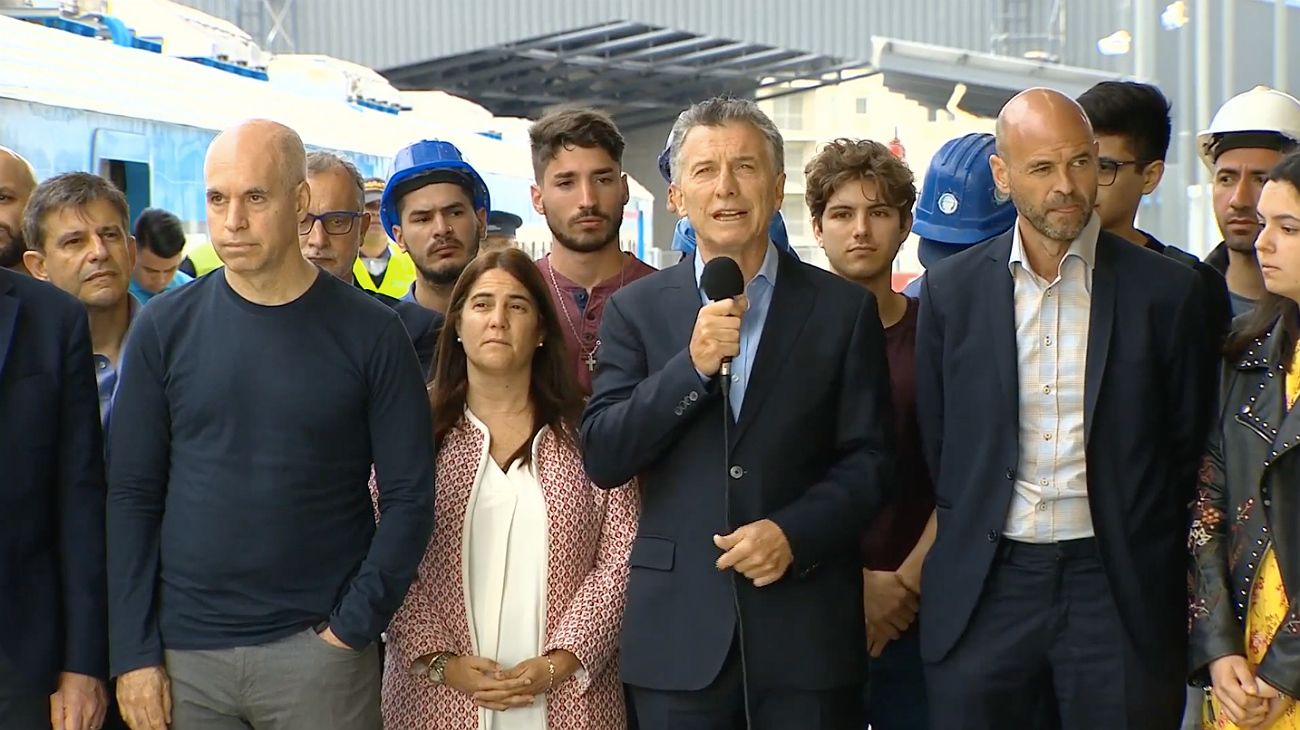 Mauricio Macri afirmó que deja las "bases" para que el gobierno de Alberto Fernández "siga construyendo"