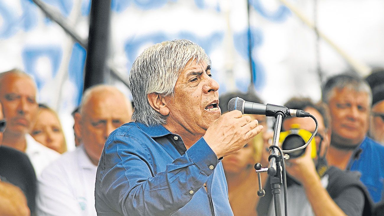 Moyano ya tuvo una sanción y pudo evitar pagarla