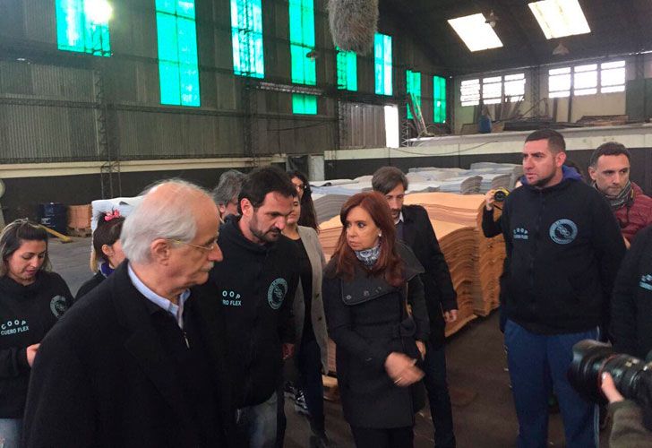Cristina comenzó la campaña con una consigna: no mencionar a Randazzo