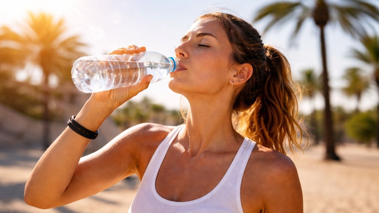 Cuánta agua hay que tomar por día en verano