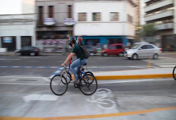 Calles con ciclovías: La mayoría conoce la normativa vial