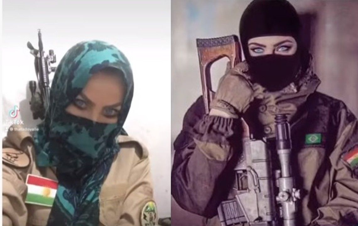 Thalito do Valle, la modelo brasileña que se enfrentó a los ISIS y murió por un misil ruso en Ucrania