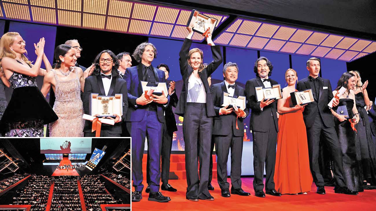 Cannes cerró y la Palma de Oro se la llevó la directora Justine Triet