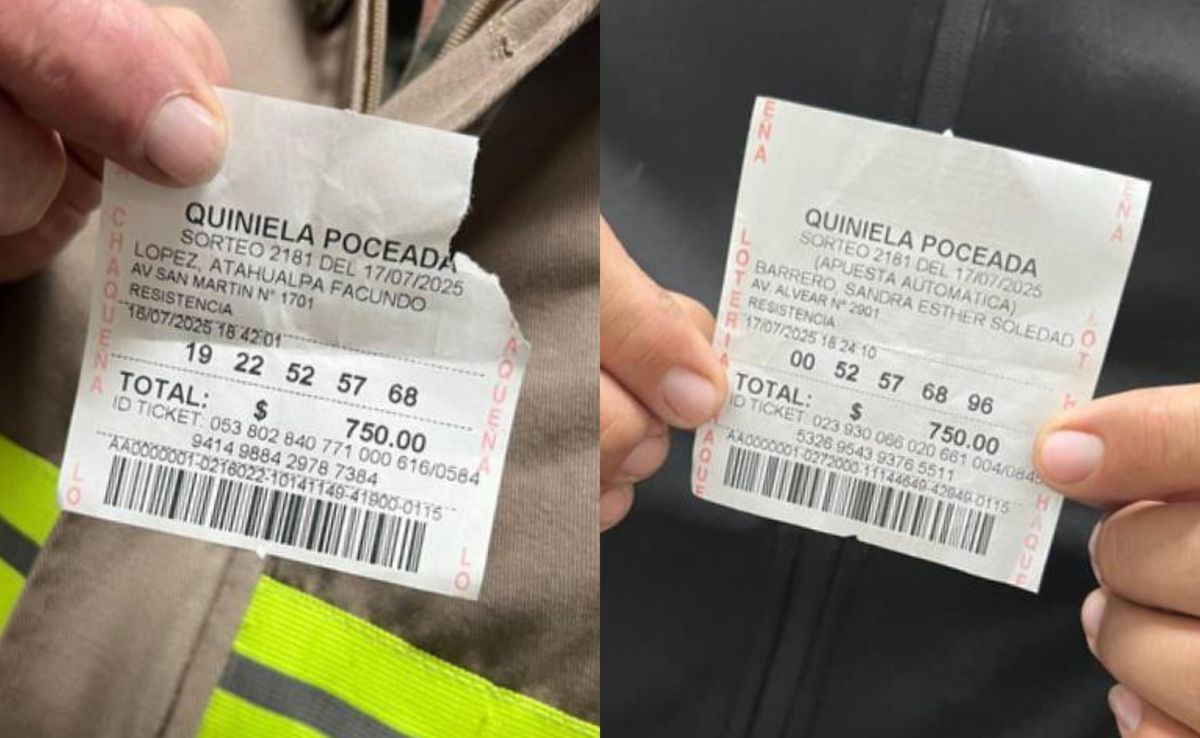 Un jubilado y un herrero chaqueño cobraron más de $111 millones cada uno en la Poceada