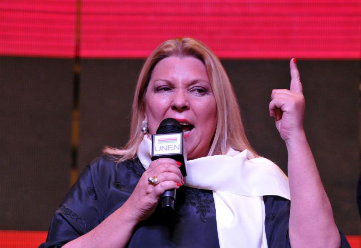 Carrió: "Lorenzetti entregó la Ley de Medios a cambio de la caja"