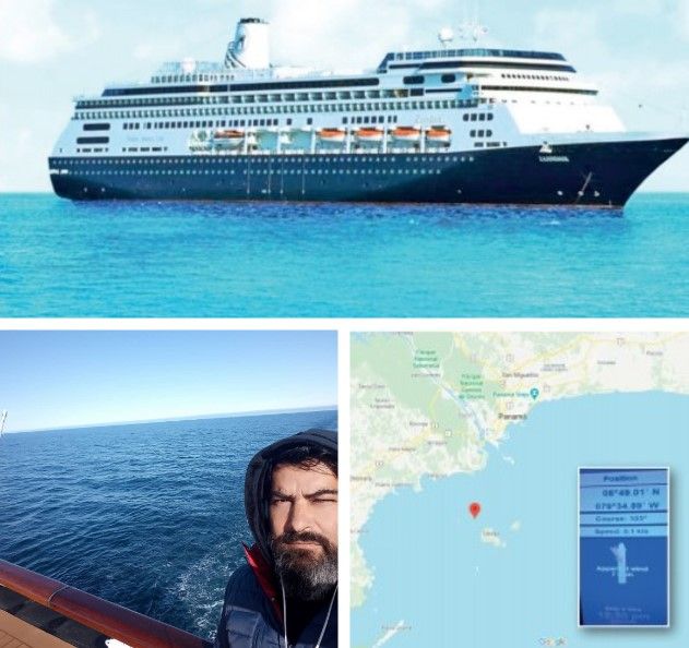 Varado en un crucero: "Acá hay 4 muertos y no nos dejan ni ver el sol, es un barco fantasma"