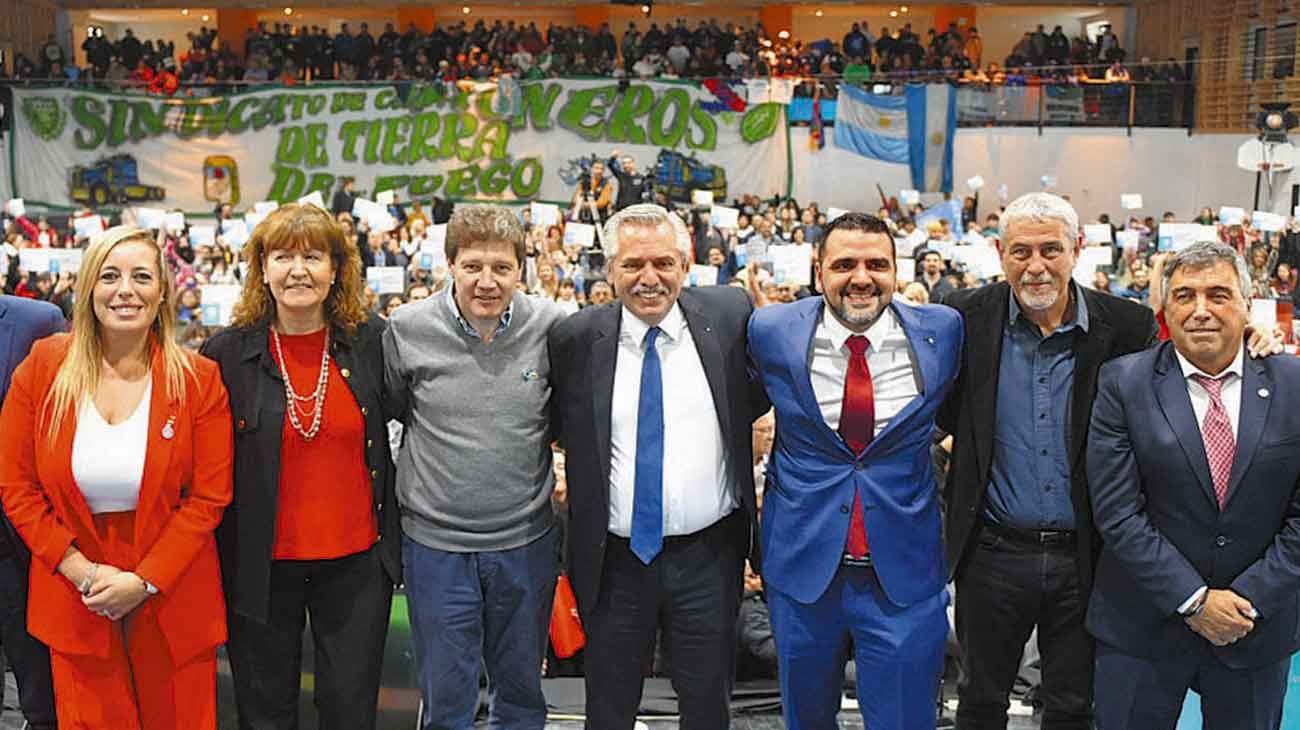 "Que nadie nos desuna", pidió Alberto Fernández