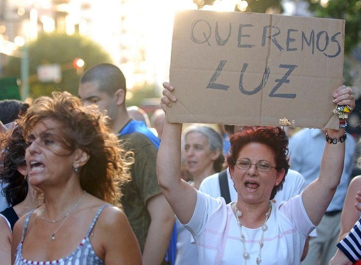 Según un estudio, los cortes de luz subieron un 59% en 2018, respecto de 2016