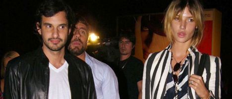 La novia de Cerati y Aíto De la Rúa, ¿de romance?