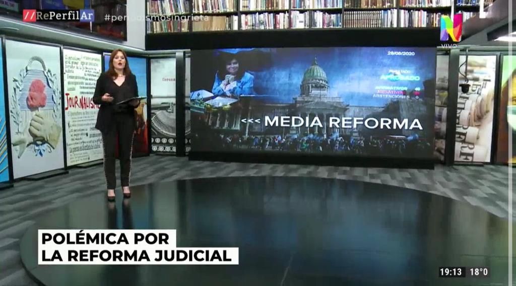 Reforma judicial: polémica media sanción