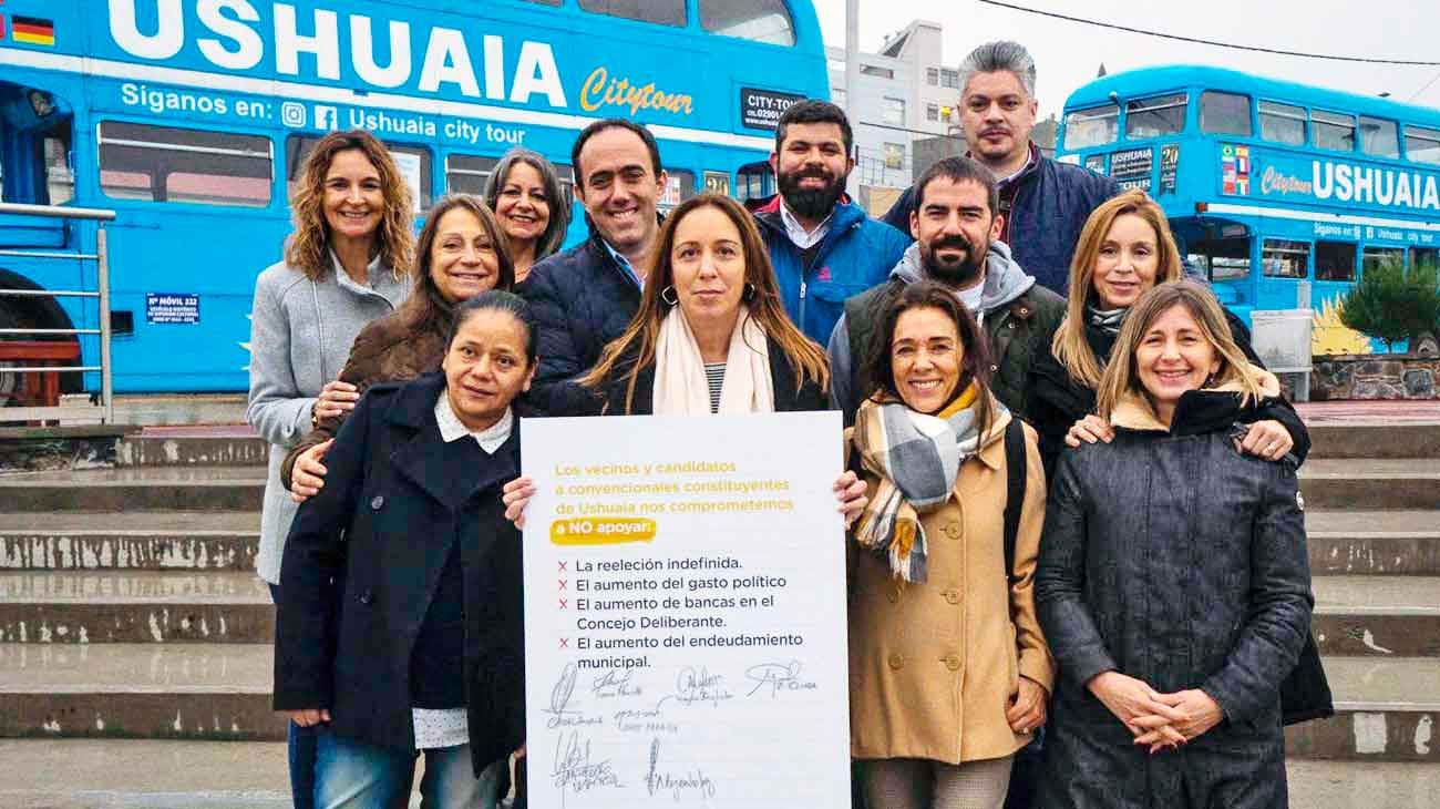 Vidal denunció en Tierra del Fuego una maniobra de La Cámpora
