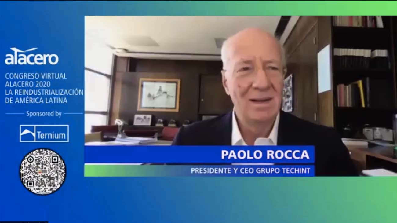 Paolo Rocca: "Para dar un salto en el empleo se necesita confianza y solidez institucional"