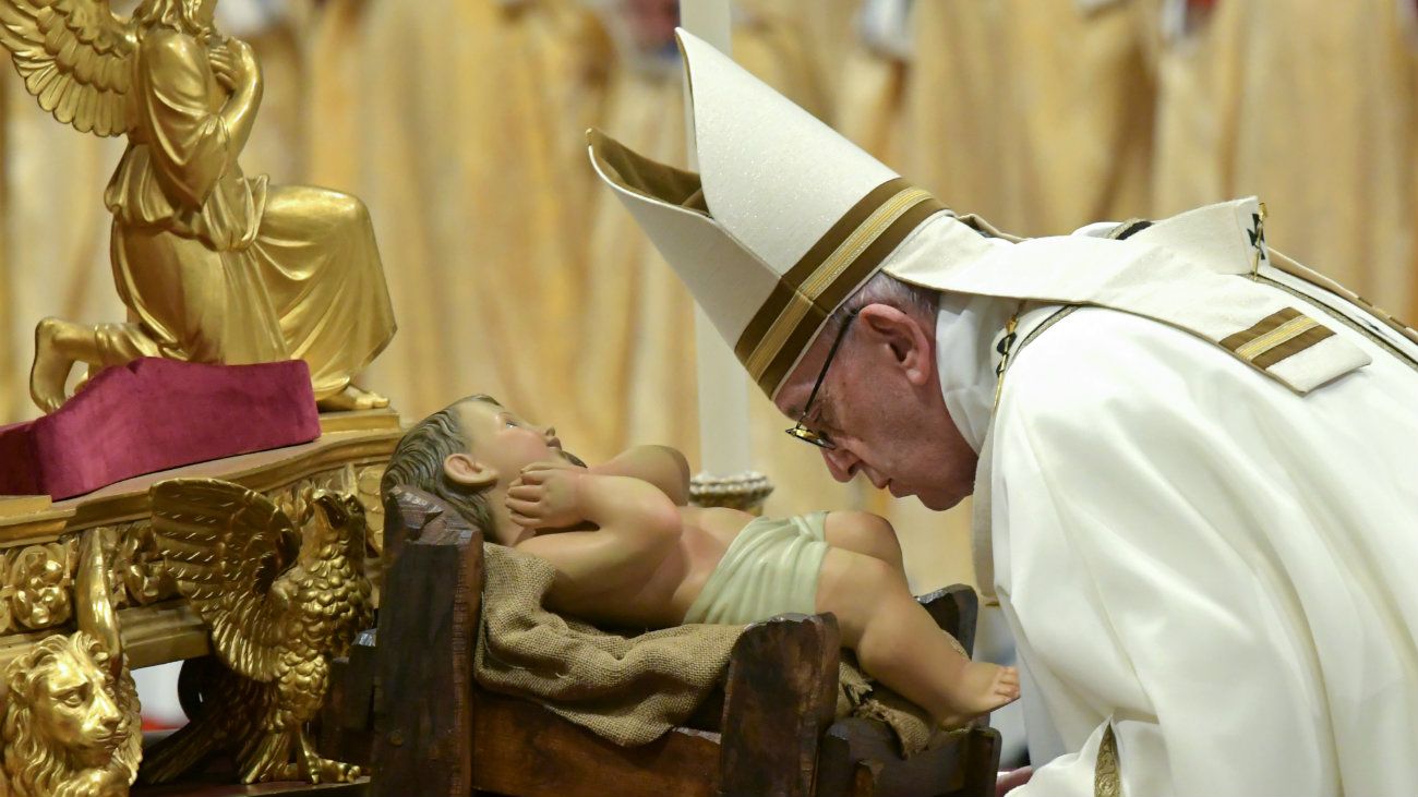 En vísperas de la Navidad, el Papa Francisco criticó "la voracidad consumista"