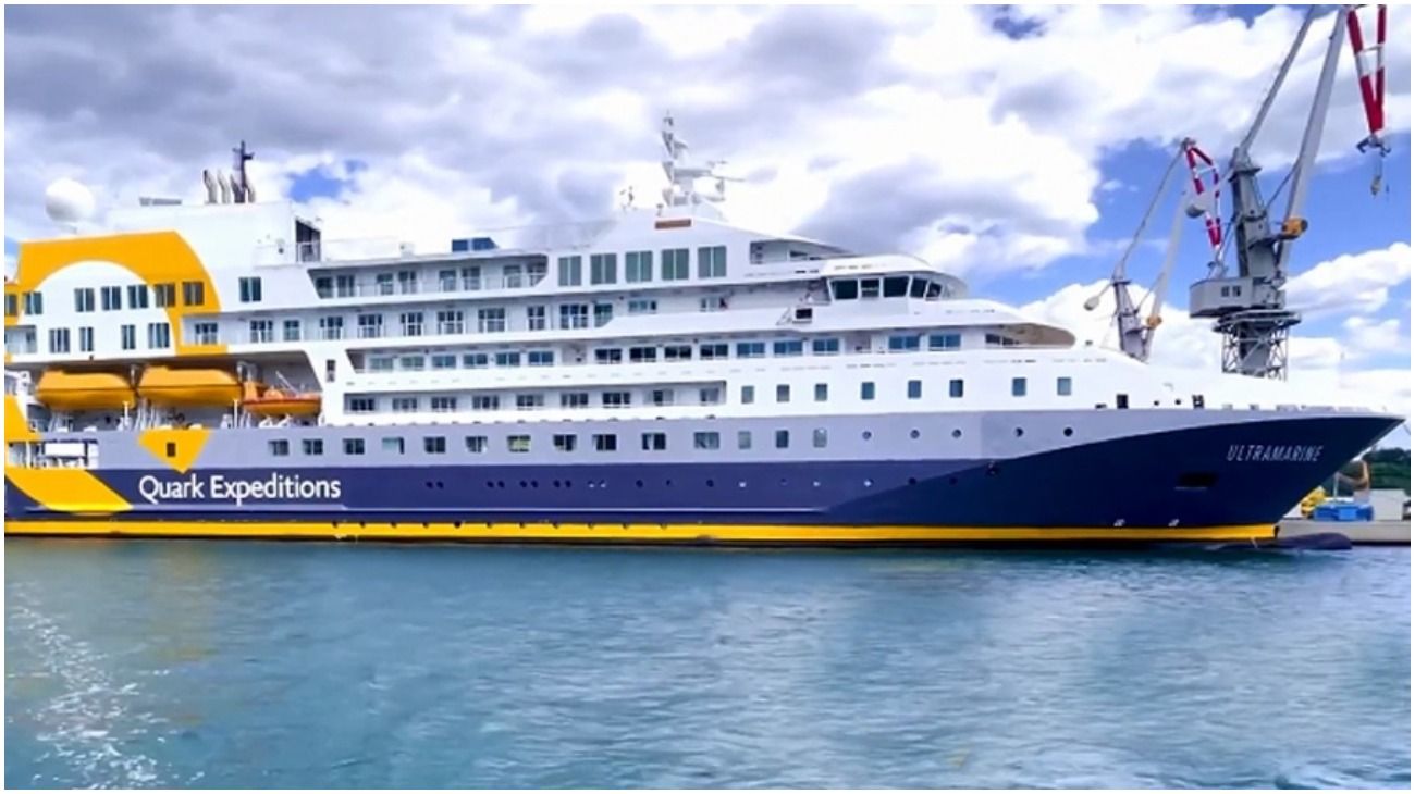 Ushuaia: crucero aislado por nueve casos confirmados de Covid-19