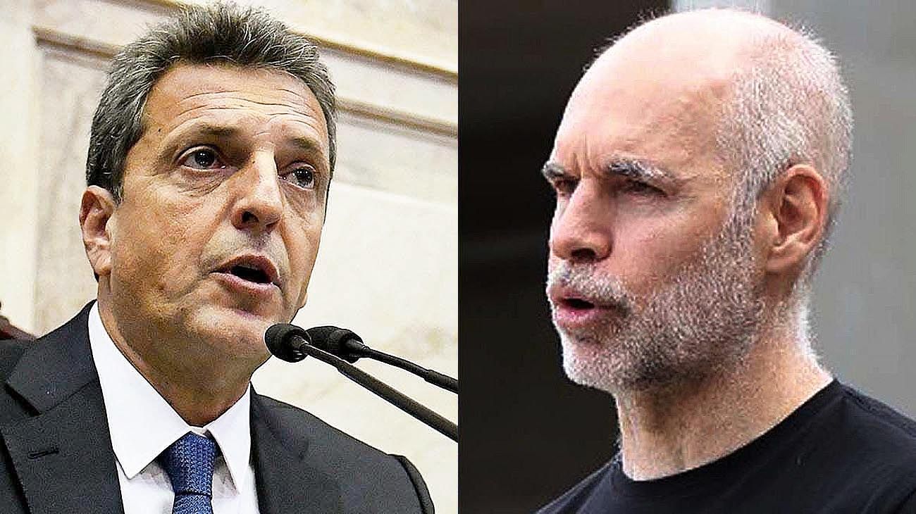 Massa le contestó a Larreta con la Constitución: "Cumplo con mi responsabilidad institucional"