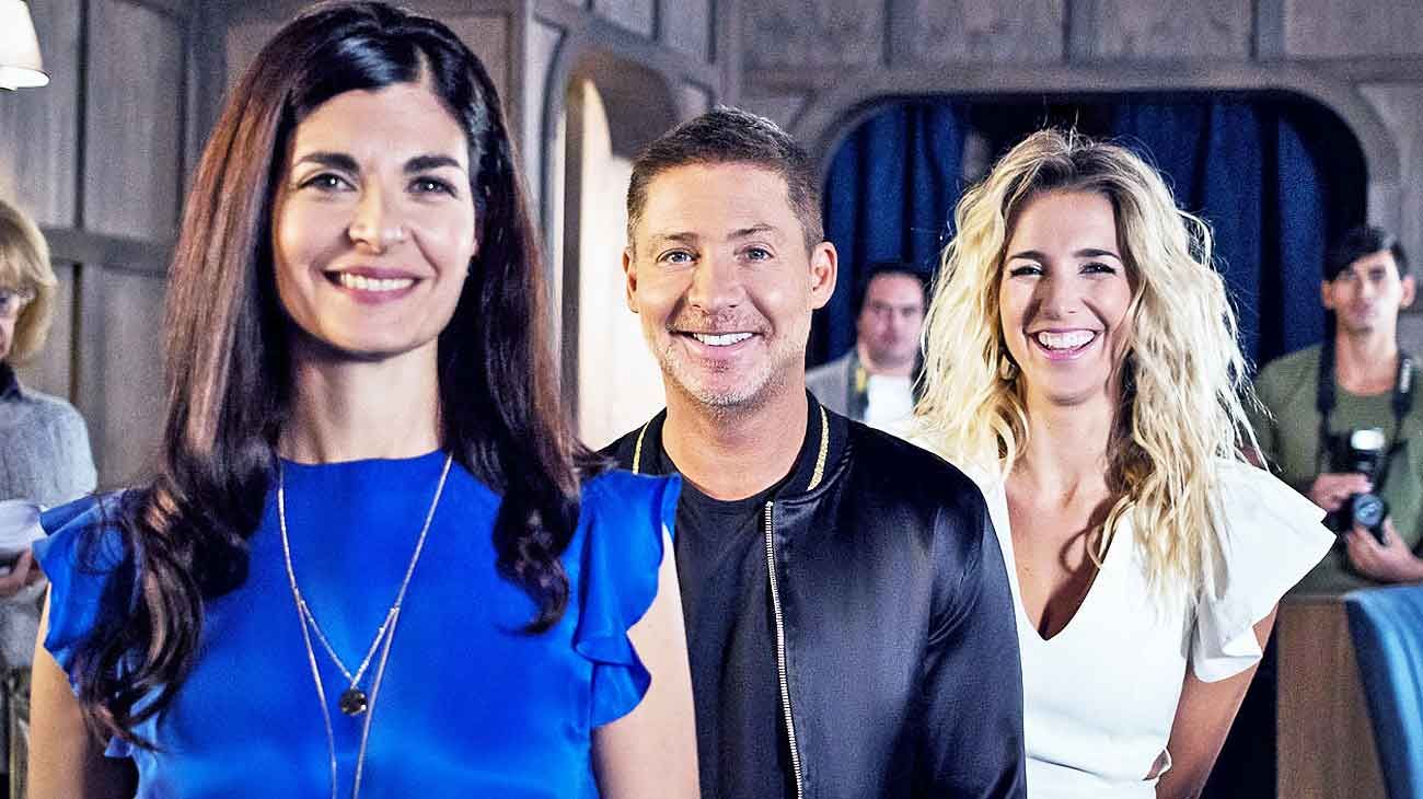 Las tres pantallas por las que se ve a Suar en una comedia