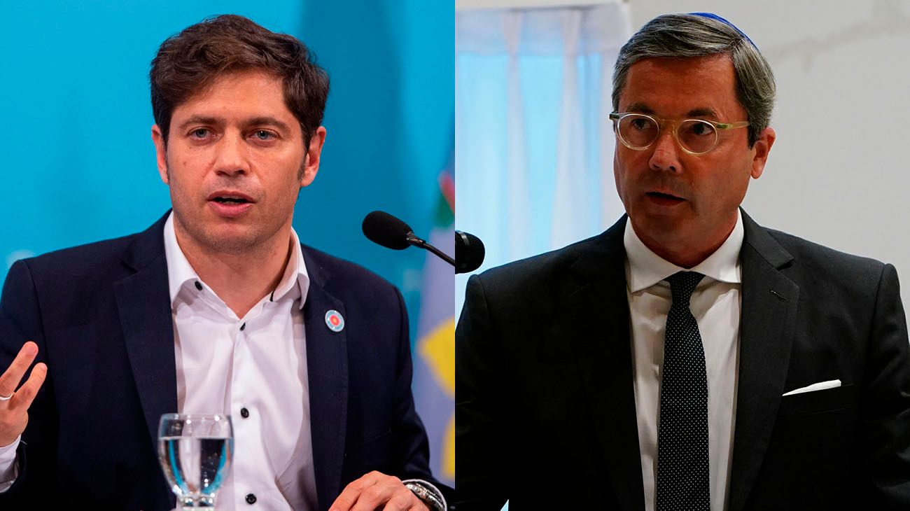Fuerte crítica del embajador alemán a Axel Kicillof por ausentarse a una recorrida oficial