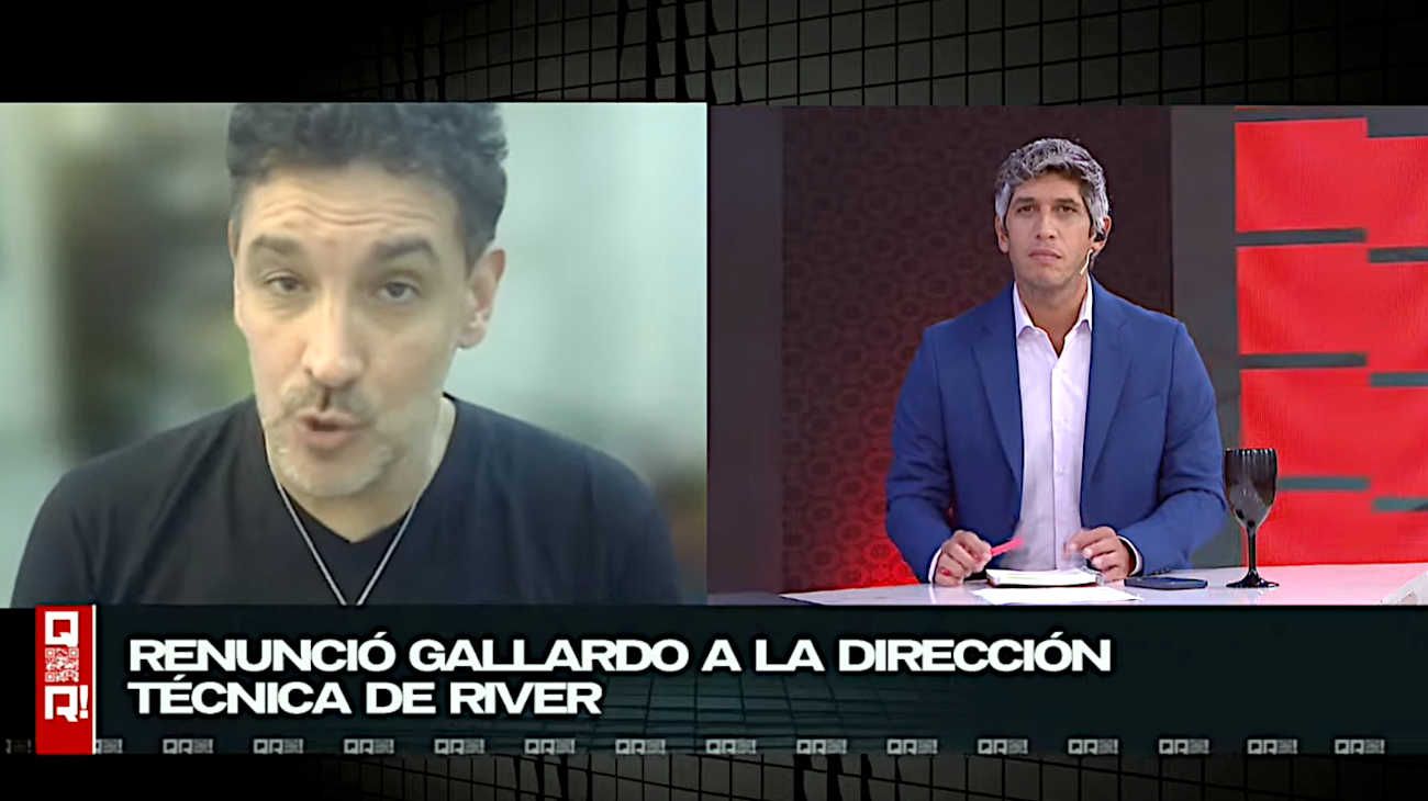 Renuncia de Marcelo Gallardo a River: en “QR!” aseguraron que “se termina una era” en el fútbol argentino