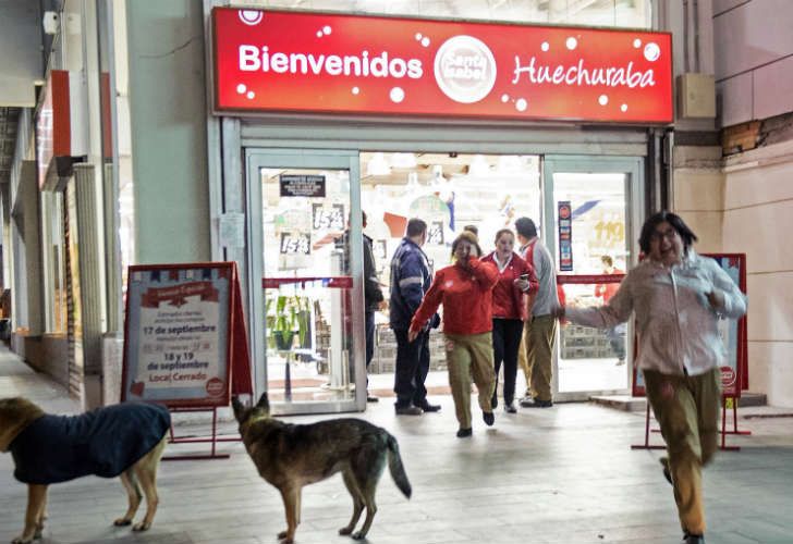 Fotos | Así reaccionaron los chilenos ante el sismo