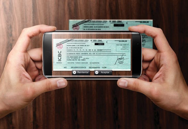 ICBC lanzó app para facilitar a las empresas las operaciones con cheques