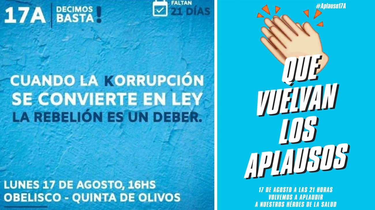 El Gobierno trata de contrarrestar las protestas del #17A