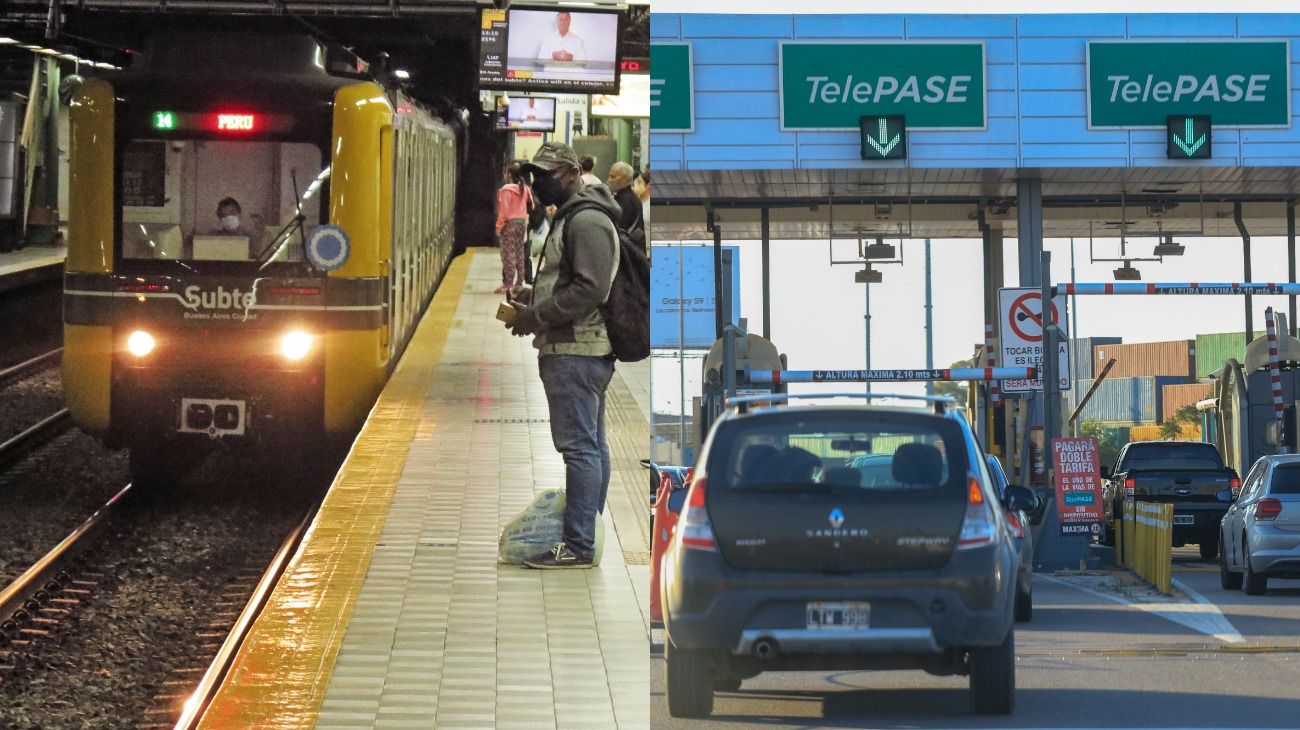 Taxis, subte y peajes aumentan este domingo tras el alza de los combustibles