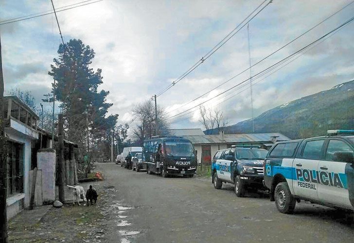 Allanan la casa de Maldonado y otra vez la Gendarmería