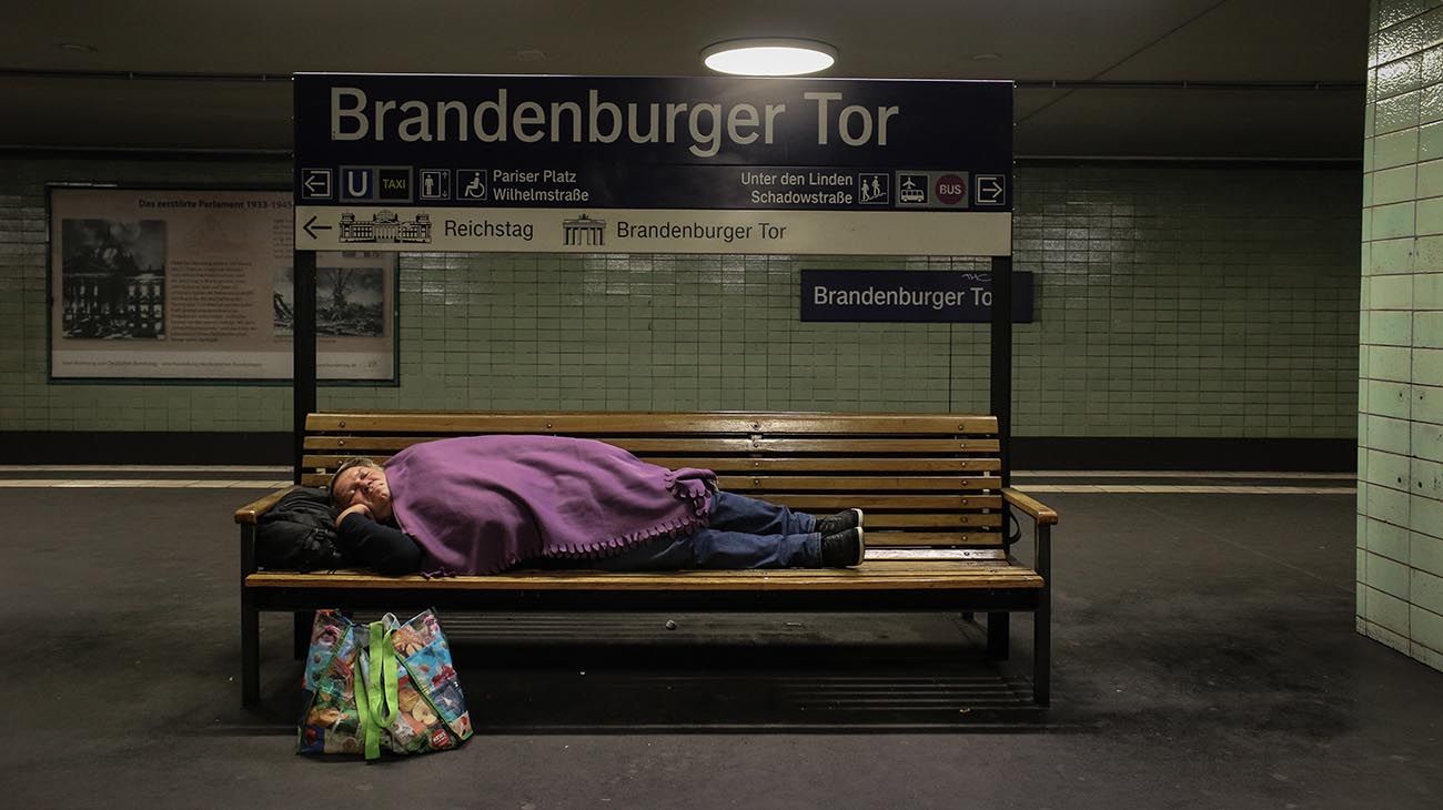 Fotogalería | Así viven las personas en situación de calle en Berlín