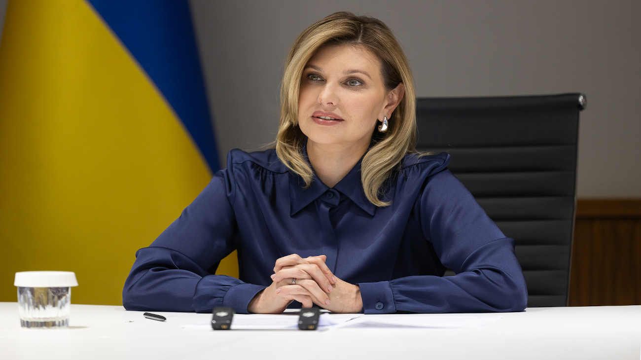Olena, esposa de Volodímir Zelenski: "La guerra nos unió emocionalmente más que nunca"
