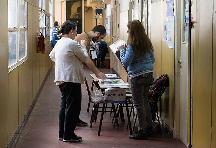 Mirá las mejores fotos de las elecciones generales