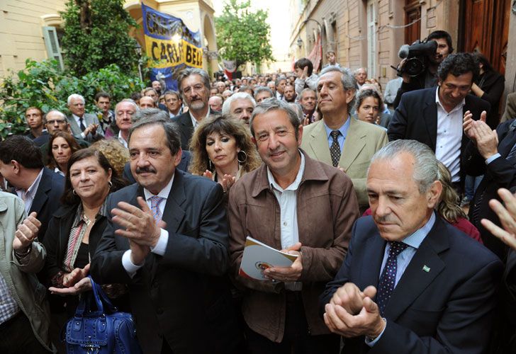 Los radicales homenajearon a Alfonsín